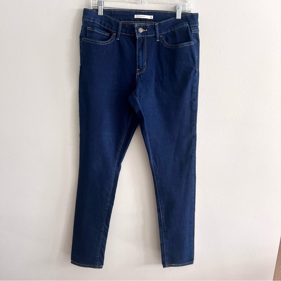 Levi’s women’s 711 Skinny size 31 dark Blue Women's Jeans stretch beauti… - Picture 1 of 8